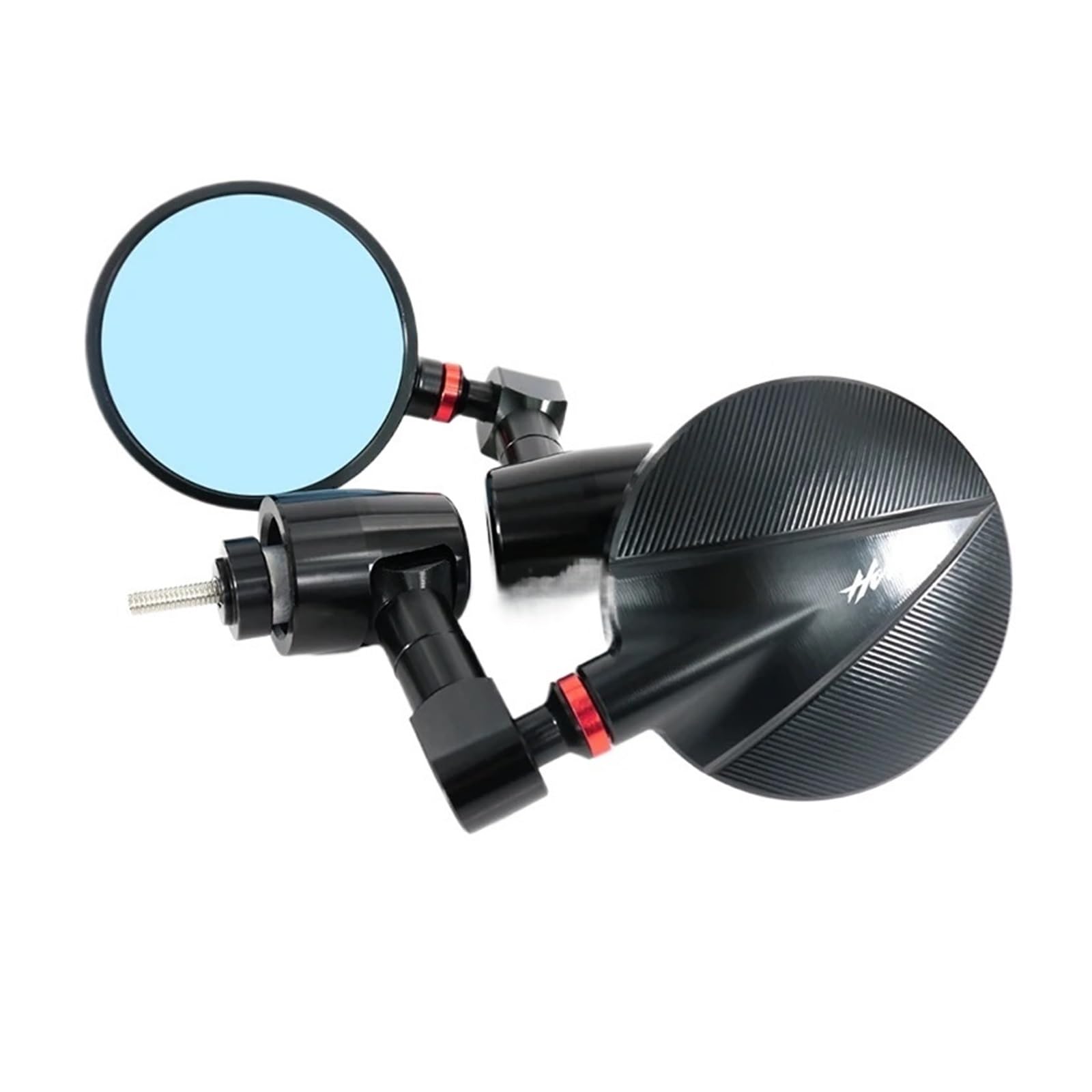 Rückspiegel Für CB250F Hornet 250 CB600F Hornet 599 CB900F Hornet 900 Motorrad Griff Bar Rearview Außenspiegel Bar End Spiegel von VENHIRL