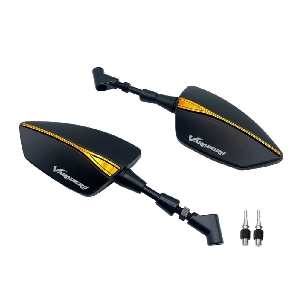 Rückspiegel Für Varadero XL 1000 125 ABS XT Motorrad Adjustabale Rückspiegel Links Rechts Rückspiegel Seite Spiegel Universal 10mm Rückspiegel Für Varadero XL 1000 125 ABS XT Motorrad Adjustabale Rückspiegel Links Rechts Rückspiegel Seite Spiegel Universal 10mm von VENHIRL