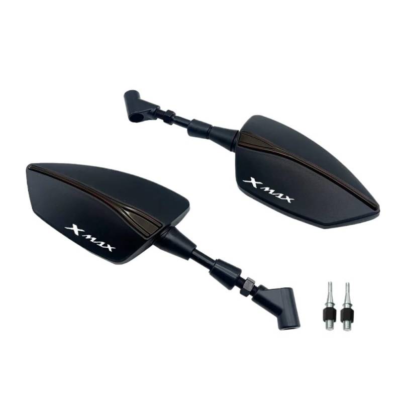 Rückspiegel Für XMAX300 XMAX400 Xmax X-MAX 125 250 300 400 Motorrad Seitenspiegel Rückspiegel von VENHIRL