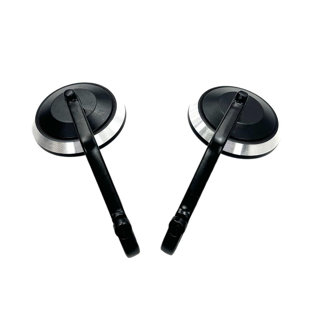 Rückspiegel Motorrad CNC Lenker Griff Bar Rearview Außenspiegel Bar End Spiegel Kit Für Rocket 3 Street Triple S 765 RS R 765RS 765R von VENHIRL