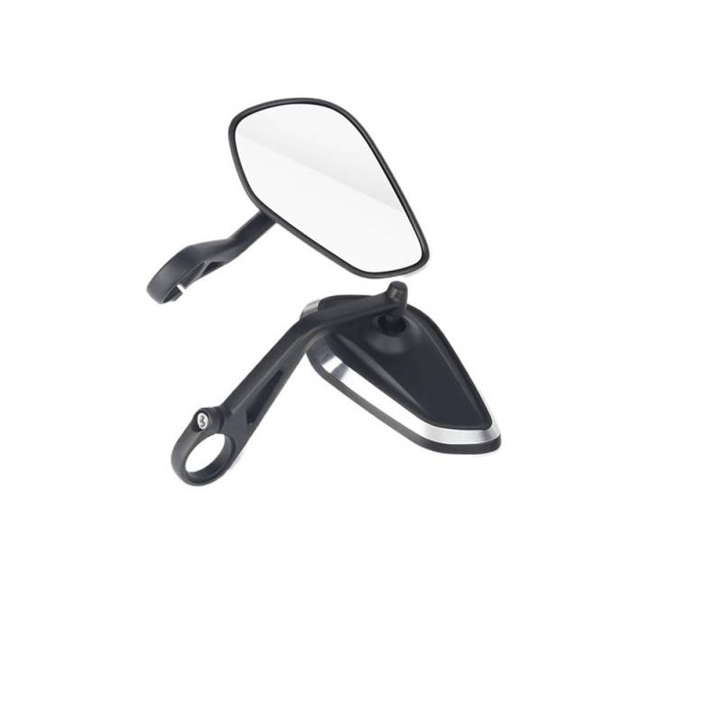 Rückspiegel Motorrad CNC-Lenker Lenker Rückspiegel Außenspiegel Lenkerendenspiegel-Kit Für Street Trident 660 Bobber T120 Daytona 660 675 von VENHIRL