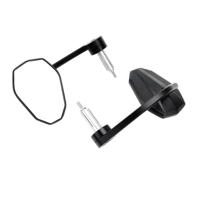 Rückspiegel Motorrad Motorrad Roller Rückansicht Seiten Spiegel Lenker End Spiegel FÜR Street Fighter V2-v4 Monster 797 Monster 821 von VENHIRL