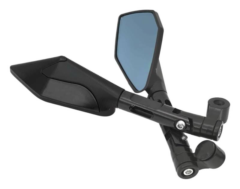 Rückspiegel Motorrad Rückansicht Aluminium Legierung Seite Rückspiegel Lenker Universal Motobiker ATV Für Z900 Z900RS Z800 Z1000 von VENHIRL