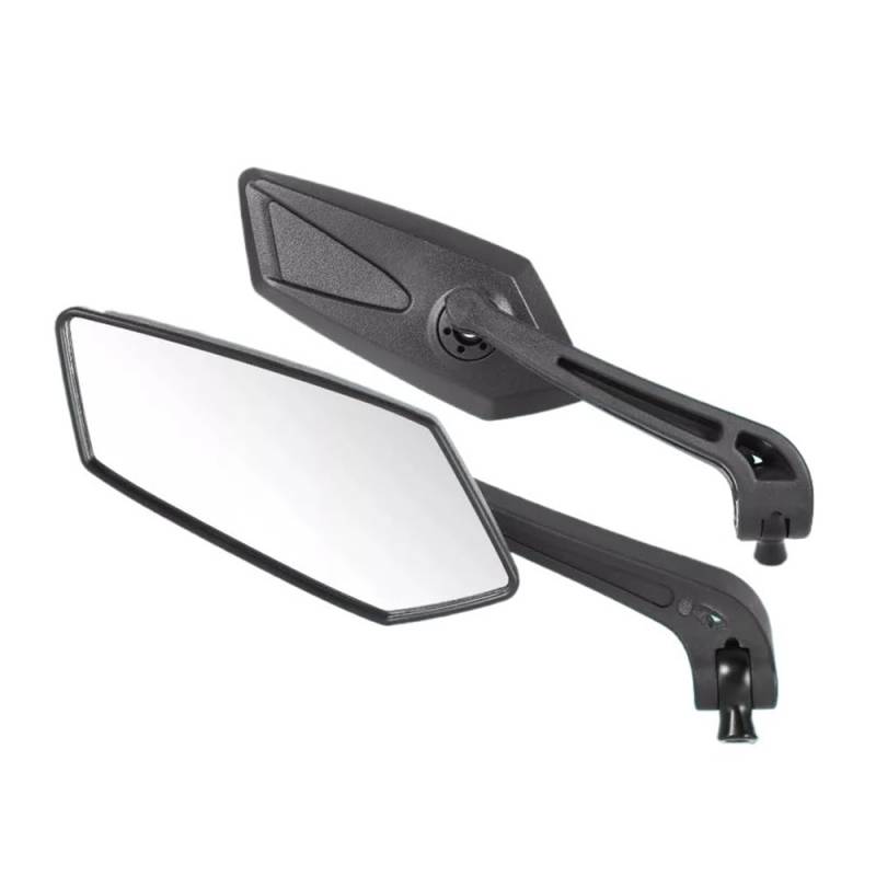 Rückspiegel Motorrad Seite Zurück Rückansicht Rückspiegel Nackt E-Bike Roller Einstellbare Dreh Spiegel Motorrad Zubehör Modifizierte Teile von VENHIRL