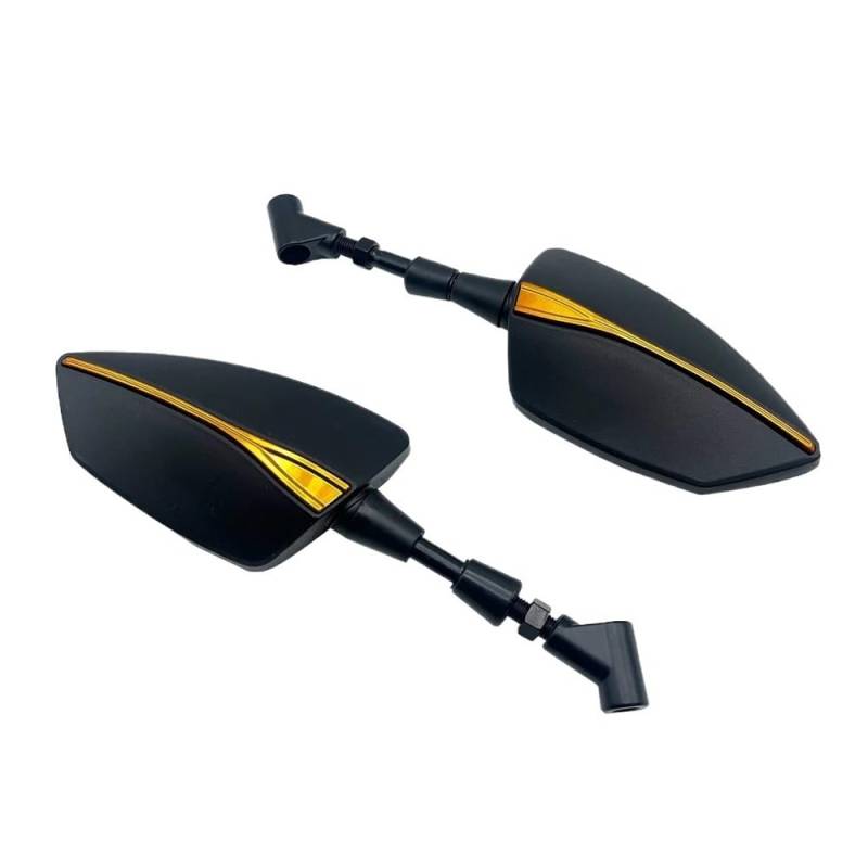 Rückspiegel Motorradspiegel Rearview Außenspiegel Universal Für DL650 V-Strom DL1000 DL 650/XT DL1000/XT V Strom von VENHIRL