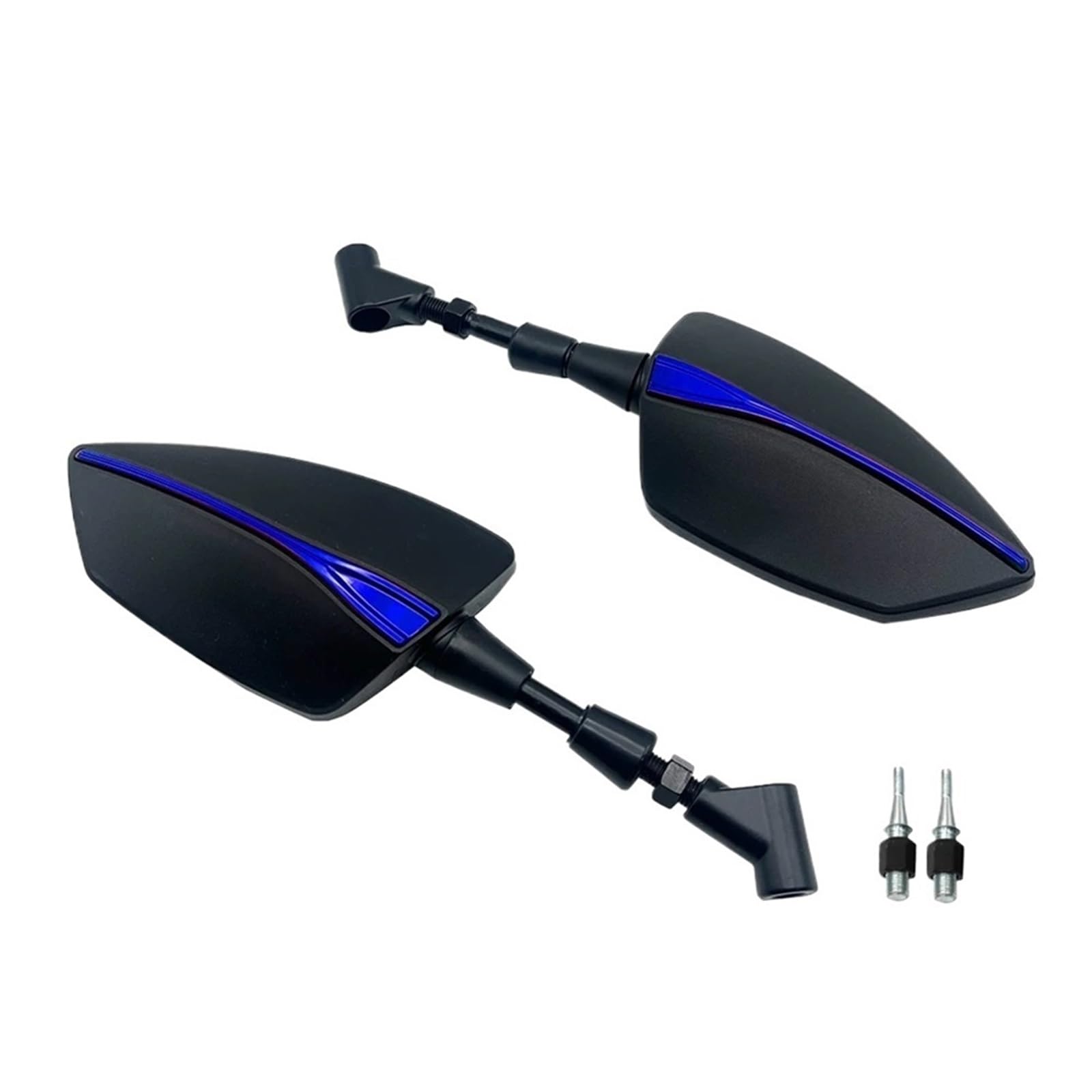 Rückspiegel Motorradspiegel Rearview Außenspiegel Universal Für DL650 V-Strom DL1000 DL 650/XT DL1000/XT V Strom von VENHIRL