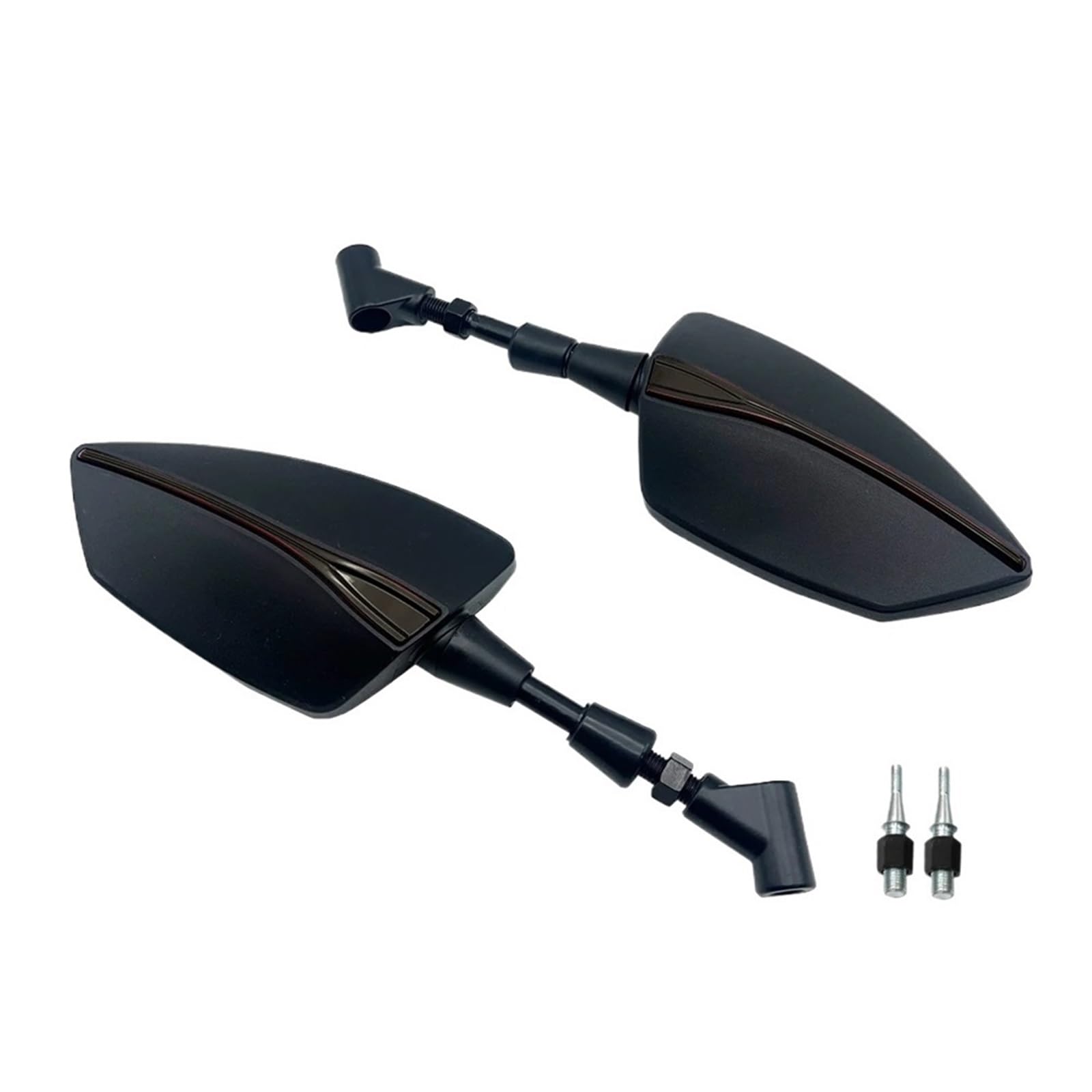 Rückspiegel Motorradspiegel Rearview Außenspiegel Universal Für DL650 V-Strom DL1000 DL 650/XT DL1000/XT V Strom von VENHIRL