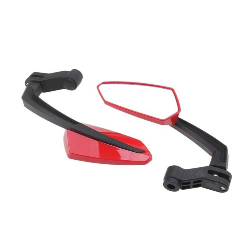 Rückspiegel Universal Motorrad Rückspiegel ABS Roller Seite Spiegel Motorrad E-Bike Roller Rückspiegel Motorrad Zubehör von VENHIRL