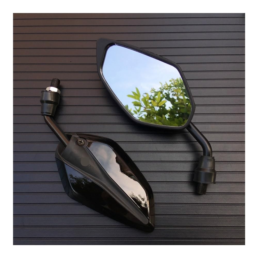 Rückspiegel Universial 10mm Motorrad Spiegel Motorrad Rearview Außenspiegel Für von VENHIRL