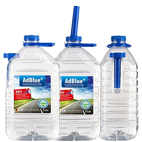 VENTON AdBlue® Harnstoff-Lösung 4×5L Kanister I Hochreines Diesel-Additiv für SCR-Abgasnachbehandlung inkl. praktischem Ausgießer I Ausstoßreduzierung von Stickoxiden I Ad Blue für Diesel von VENTON