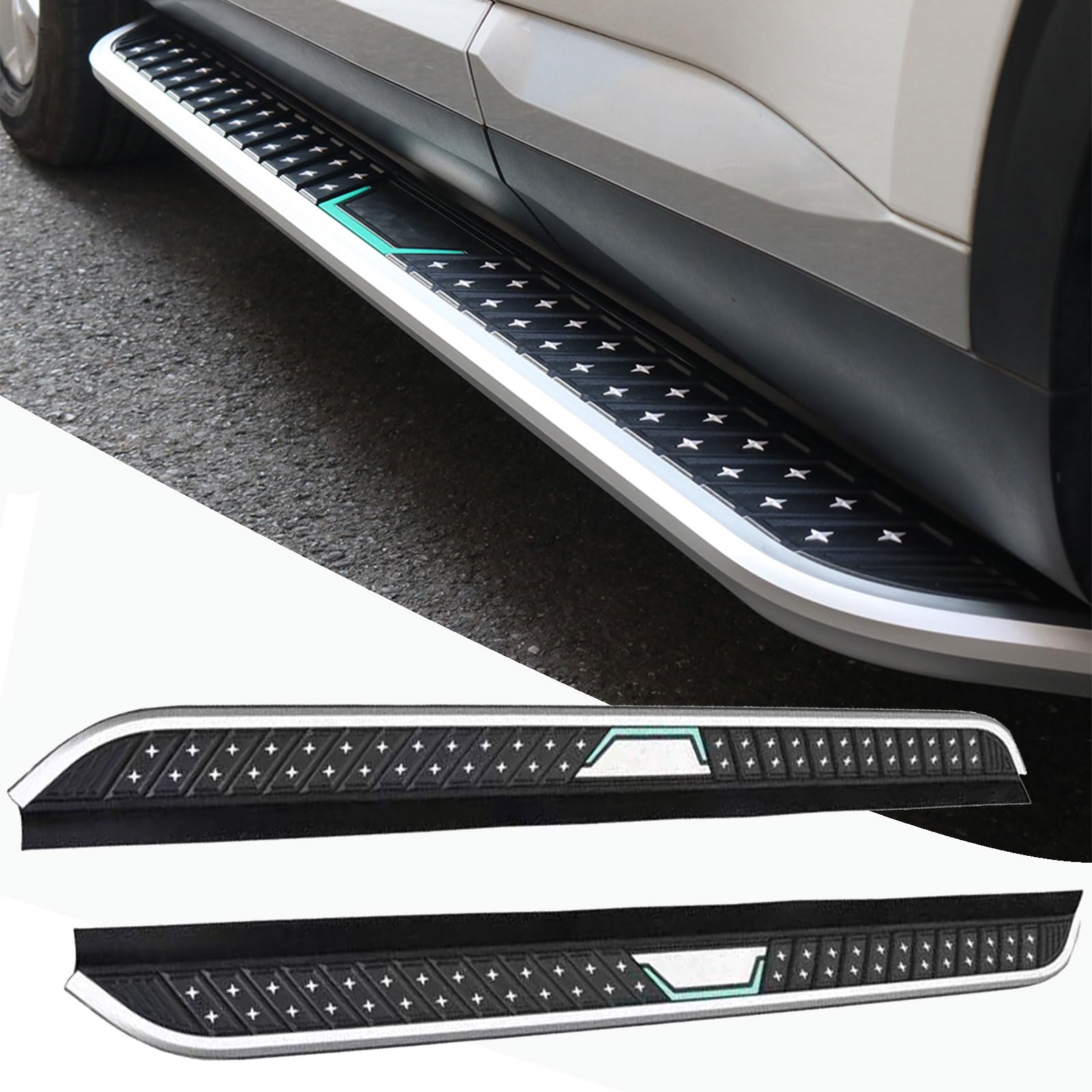 Trittbretter Side Step Nerf Bar Pedal Protector für Toyota RAV4 RAV-4 XA50 2019-2023 Side Pedal Rail Board Trittbretter Side Step Nerf Bar Pedal Protector für Toyota RAV4 RAV-4 XA50 2019-2023 Side Pedal Rail Board von VERBANA
