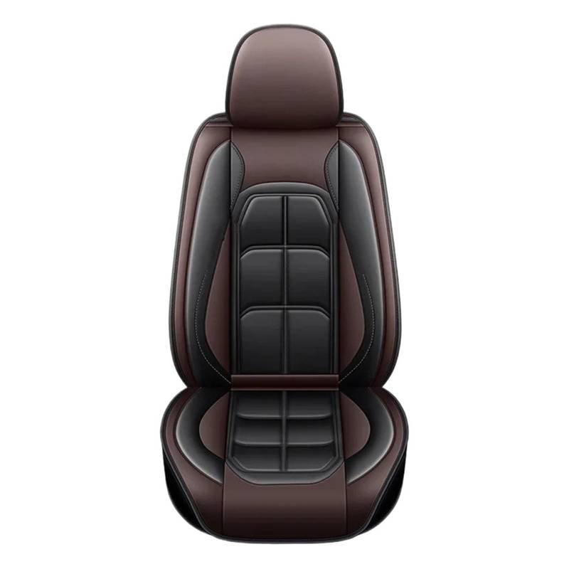 Für A3 Für Sportback A1 A4 A5 A6 A6L A7 A8 A8L Alle Automodelle Autositzbezug Aus PU-Leder Innenzubehör Autositzbezug(Black Coffee 1 Seat) von VETJMUA