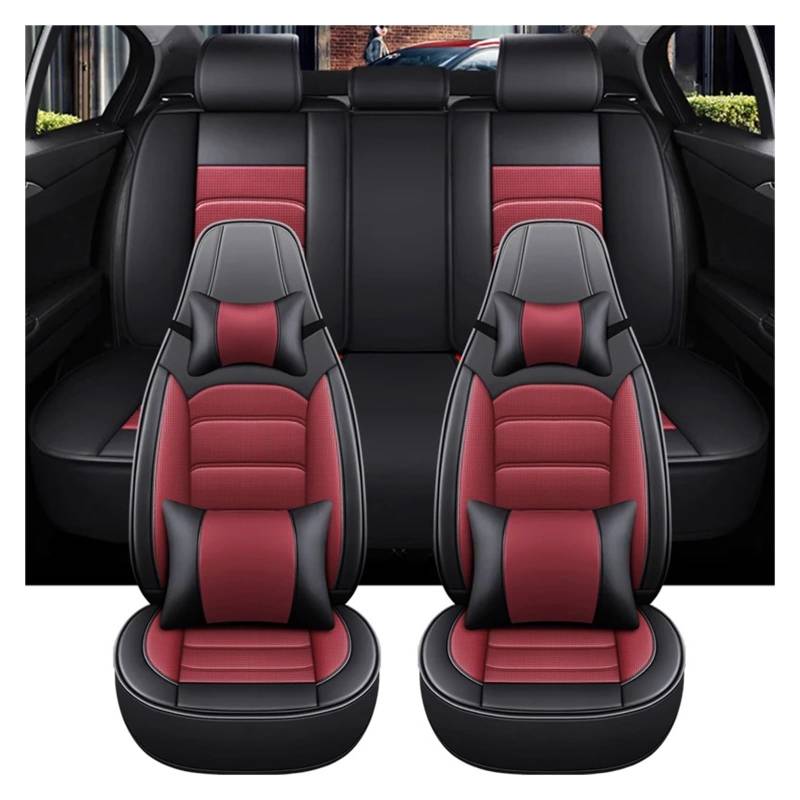 Für A4 B8 B6 B7 Für Avant A3 8P A5 Für Sportback Q2 Q3 A7 Q7 4L 100 C4 A6 4F C7 C5 Leder Autositzbezüge Zubehör Autositzbezug(F 9 Pieces) von VETJMUA