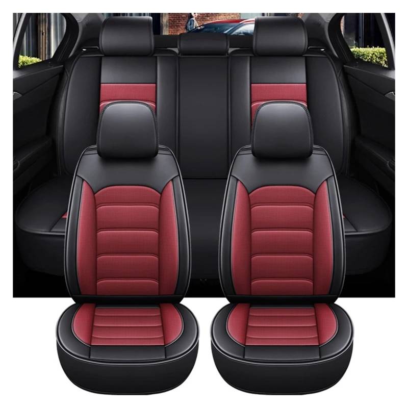 Für A4 B8 B6 B7 Für Avant A3 8P A5 Für Sportback Q2 Q3 A7 Q7 4L 100 C4 A6 4F C7 C5 Leder Autositzbezüge Zubehör Autositzbezug(G 5 Pieces) von VETJMUA