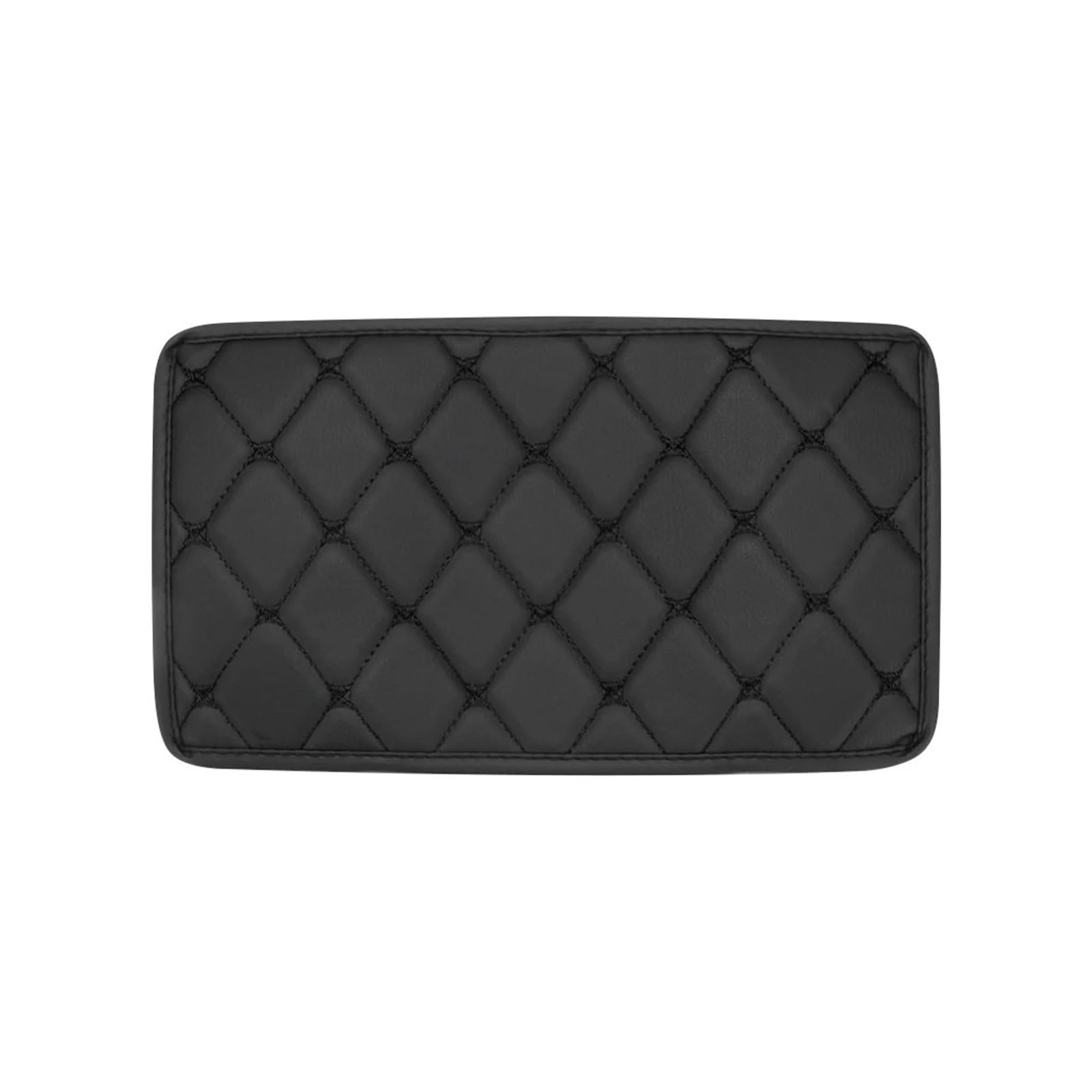 Für Auto Auto SUV Armlehne Box Pad Abdeckung Center Console Box Armlehne Pad Kissen Abdeckung Autositzbezug(Balck) von VETJMUA