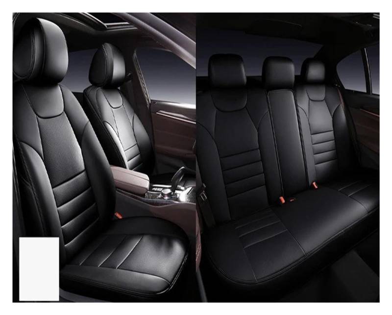 Für Kia Für Sportage Für Sorento Für Stonic Für Soul Für Rio Für Optima Autositzbezug Vordere Reihe Und Kompletter Satz Sitzbezüge Autositzbezug(5*Black) von VETJMUA