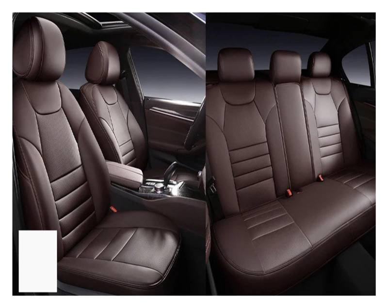 Für Kia Für Sportage Für Sorento Für Stonic Für Soul Für Rio Für Optima Autositzbezug Vordere Reihe Und Kompletter Satz Sitzbezüge Autositzbezug(5*Coffee) von VETJMUA
