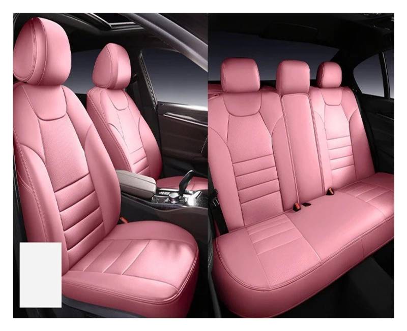 Für Kia Für Sportage Für Sorento Für Stonic Für Soul Für Rio Für Optima Autositzbezug Vordere Reihe Und Kompletter Satz Sitzbezüge Autositzbezug(5*Pink) von VETJMUA