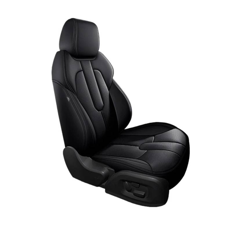 Für Peugeot 207 206 2008 307 308 Autositzbezüge Zubehör 1 Stück/Komplettset Sitzbezüge Autositzbezug(1 Piece Black) von VETJMUA