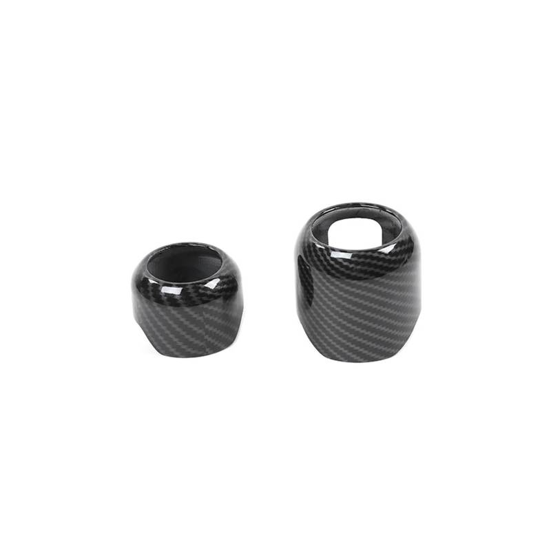 Interieur Zubehör Für Jeep Für Wrangler JL Für Gladiator JT 2018 2019 2020 2021 2022 2023 2024 Auto Innere 4WD Getriebe Kopf Dekoration Abdeckung Auto Zubehör Innenraum(Carbon fiber black) von VETJMUA