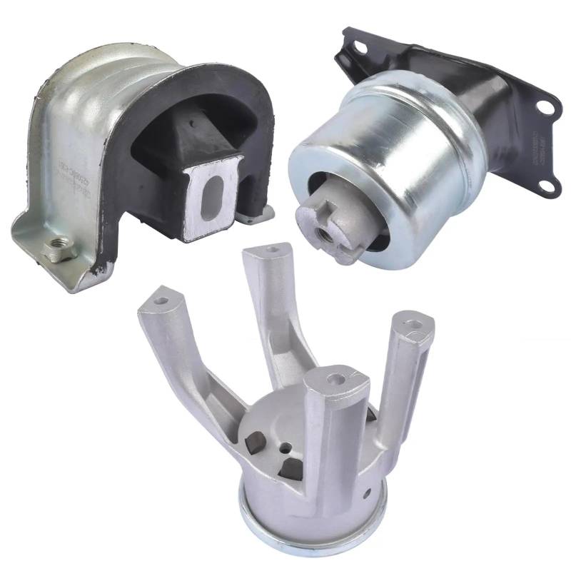 Motorhalter Für VW T5 T6 Für Transporter Vorne Rechts Hinten Motor Halterung 3 Stück 7H0199256 7H0199256H 7E0199256J 7H0199256E Motoraufhängung von VETJMUA