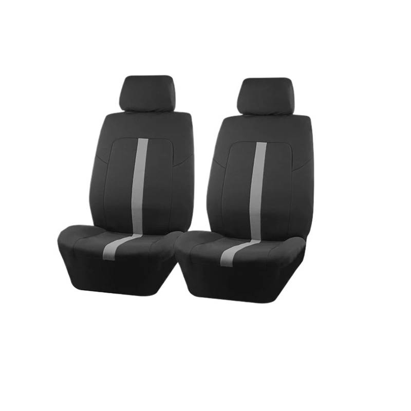 Passend Für Die Meisten Auto-, SUV-, LKW- Und Van-Sitzbezüge. Universelle Autositzbezüge Aus Polyester Im Sportlichen Design Autositzbezug(A 2 seat Gray) von VETJMUA