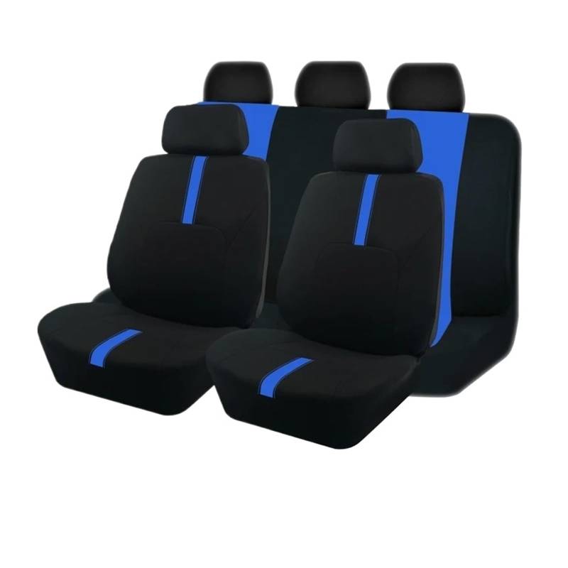 Passend Für Die Meisten Auto-, SUV-, LKW- Und Van-Sitzbezüge. Universelle Autositzbezüge Aus Polyester Im Sportlichen Design Autositzbezug(B 5 Seat Blue) von VETJMUA