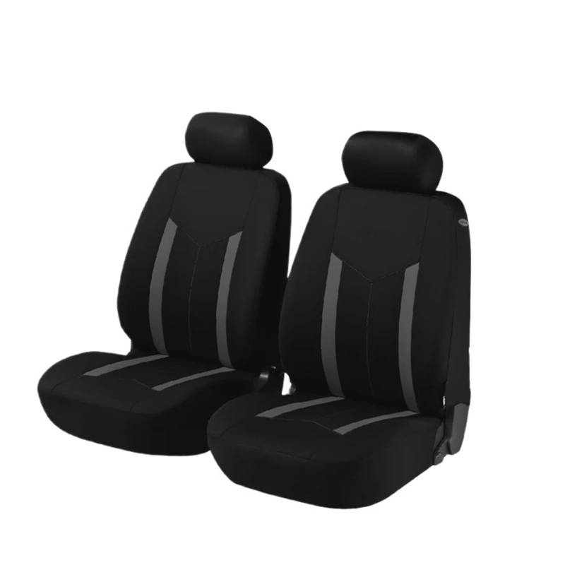 Passend Für Die Meisten Auto-SUV-Van-Autozubehör-Innenausstattung. Universelles Polyester-Autositzbezüge-Set Im Sport-Stil Autositzbezug(Gray 2 seat Front) von VETJMUA
