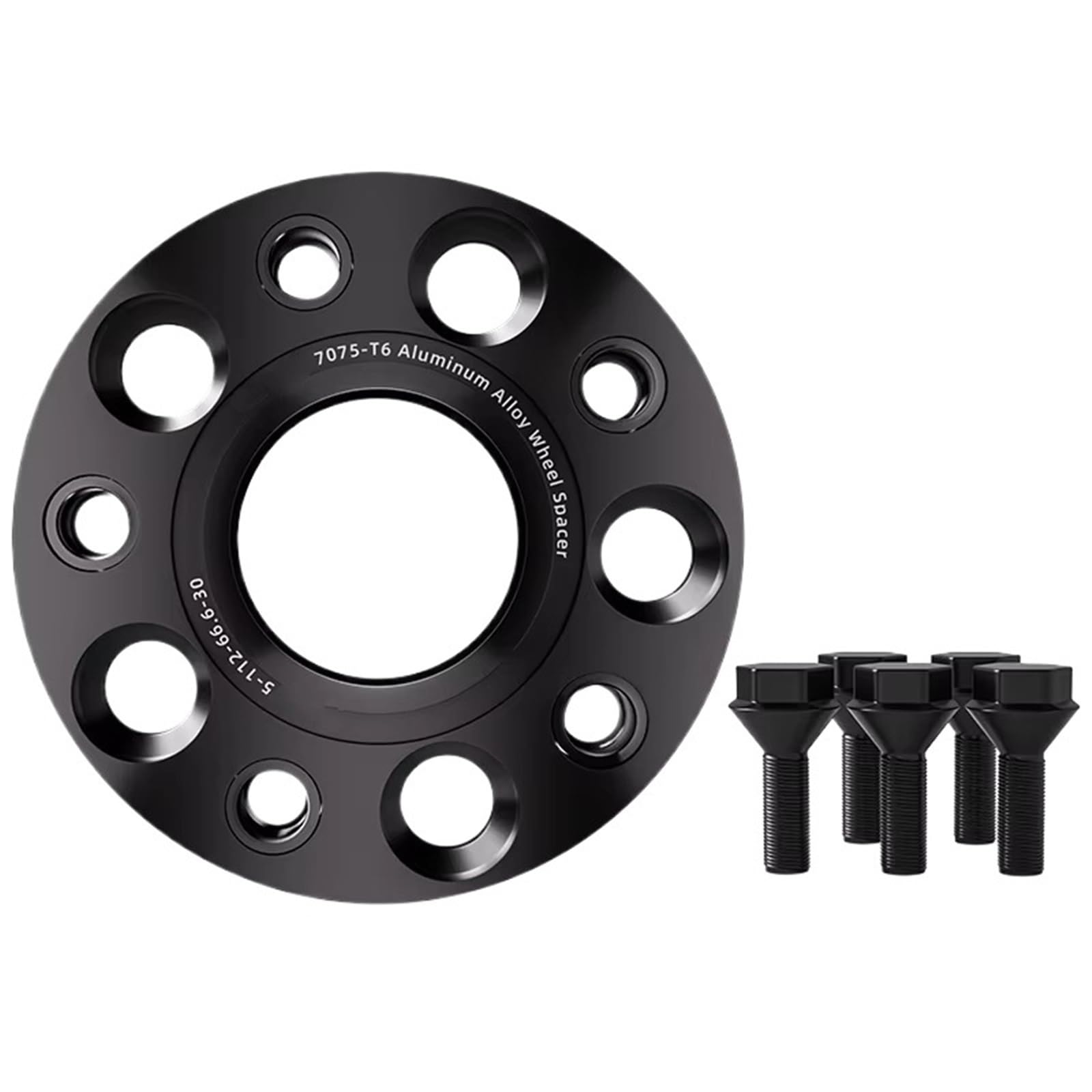 Spurverbreiterungen 2 Stück Für Benz Für GLC 15/20/25/30/35 Mm Mit Verlängerten Radschrauben 5 X 112 66,6 Nabenzentrierte Geschmiedete Spurverbreiterung T6-7075 Wheel Spacers(2x 25mm) von VETJMUA