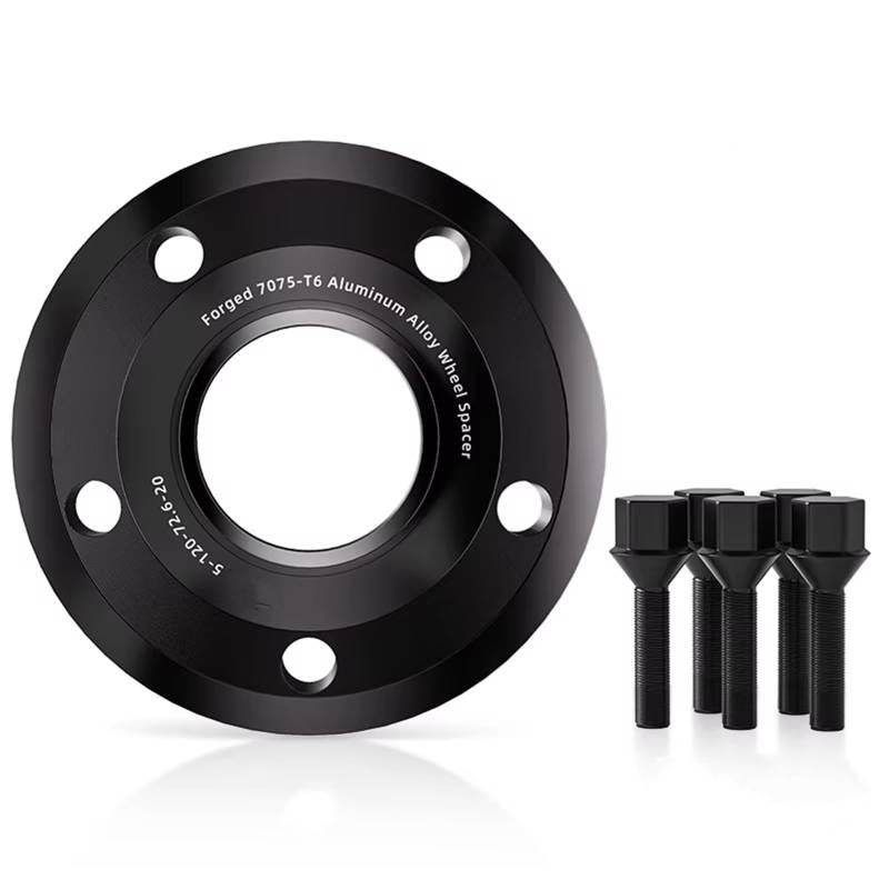 Spurverbreiterungen 2 Stück Für Benz Für GLC 15/20/25/30/35 Mm Mit Verlängerten Radschrauben 5 X 112 66,6 Nabenzentrierte Geschmiedete Spurverbreiterung T6-7075 Wheel Spacers(4x 20mm) von VETJMUA