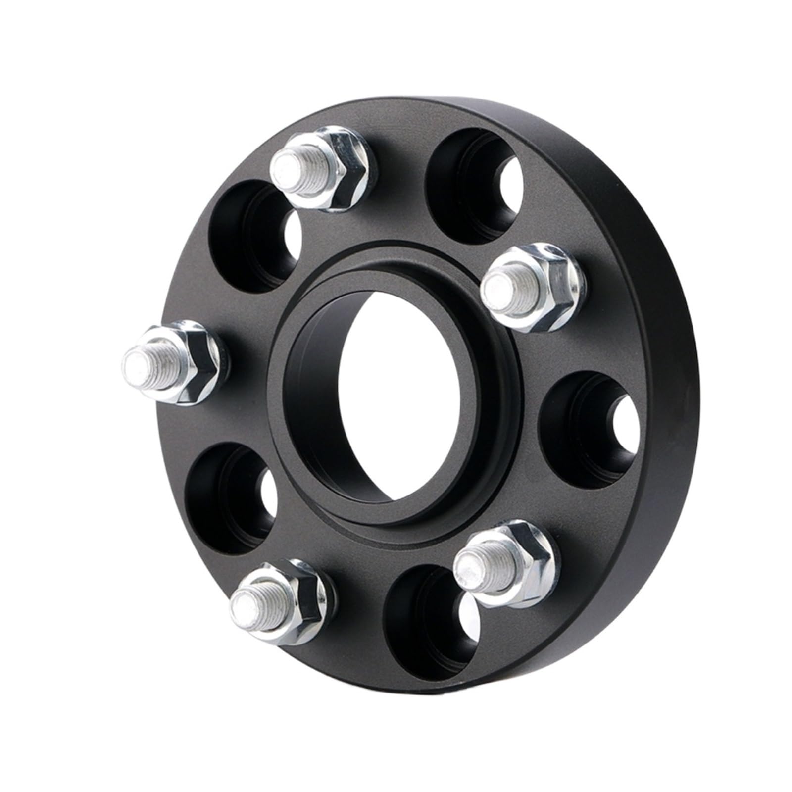 Spurverbreiterungen 2 Stück Für Odyssey Für Civic Für CR-V Rad Spacer Adapter PCD 5X 114,3 CB 64,1mm Geschmiedet Aluminium Wheel Spacers(Black 30mm) von VETJMUA