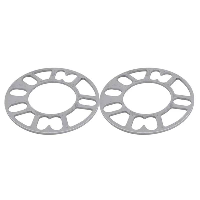 Spurverbreiterungen 2 Stück Universal Auto Reifen Spacer Adapter Spacer 3mm 5mm 8mm 10mm Geeignet Für 4x100 4x1143 5x100 5x108 5x1143 Und 5x120 Wheel Spacers(2 pieces 3mm) von VETJMUA