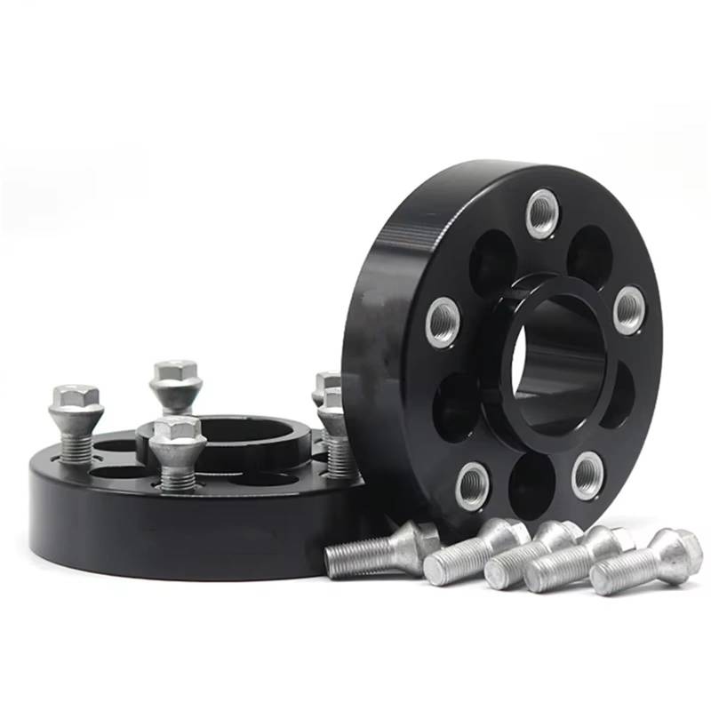 Spurverbreiterungen 2 Stück X5 X6 E70 E71 E72 F15 F16 F85 F86 PCD 5x120 CB 74,1mm M14xP 1,25 25/30/35mm Rad Spacer Adapter Wheel Spacers(2X 40mm) von VETJMUA