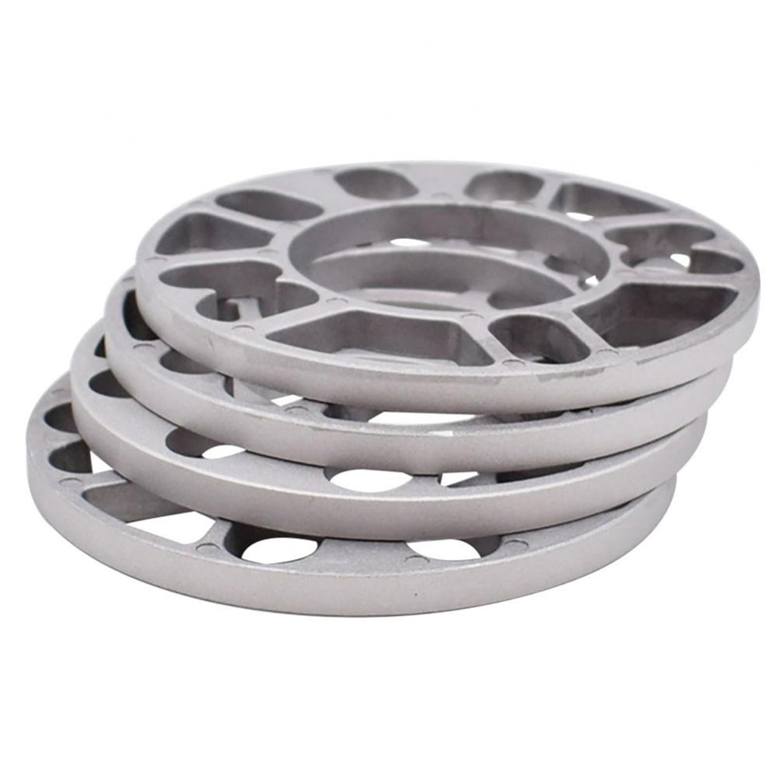 Spurverbreiterungen 3mm 5mm 8mm 10mm Universal Aluminium Legierung Auto Rad Reifen Spacer Distanzscheiben Set Wheel Spacers(10mm) von VETJMUA
