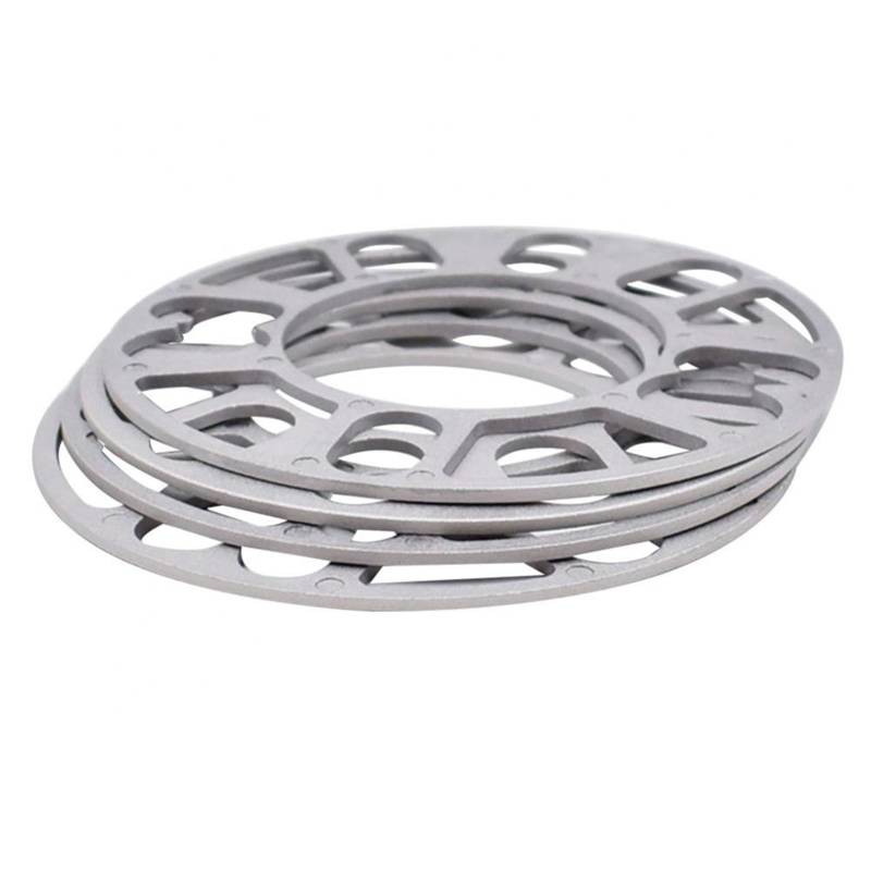 Spurverbreiterungen 3mm 5mm 8mm 10mm Universal Aluminium Legierung Auto Rad Reifen Spacer Distanzscheiben Set Wheel Spacers(3mm) von VETJMUA