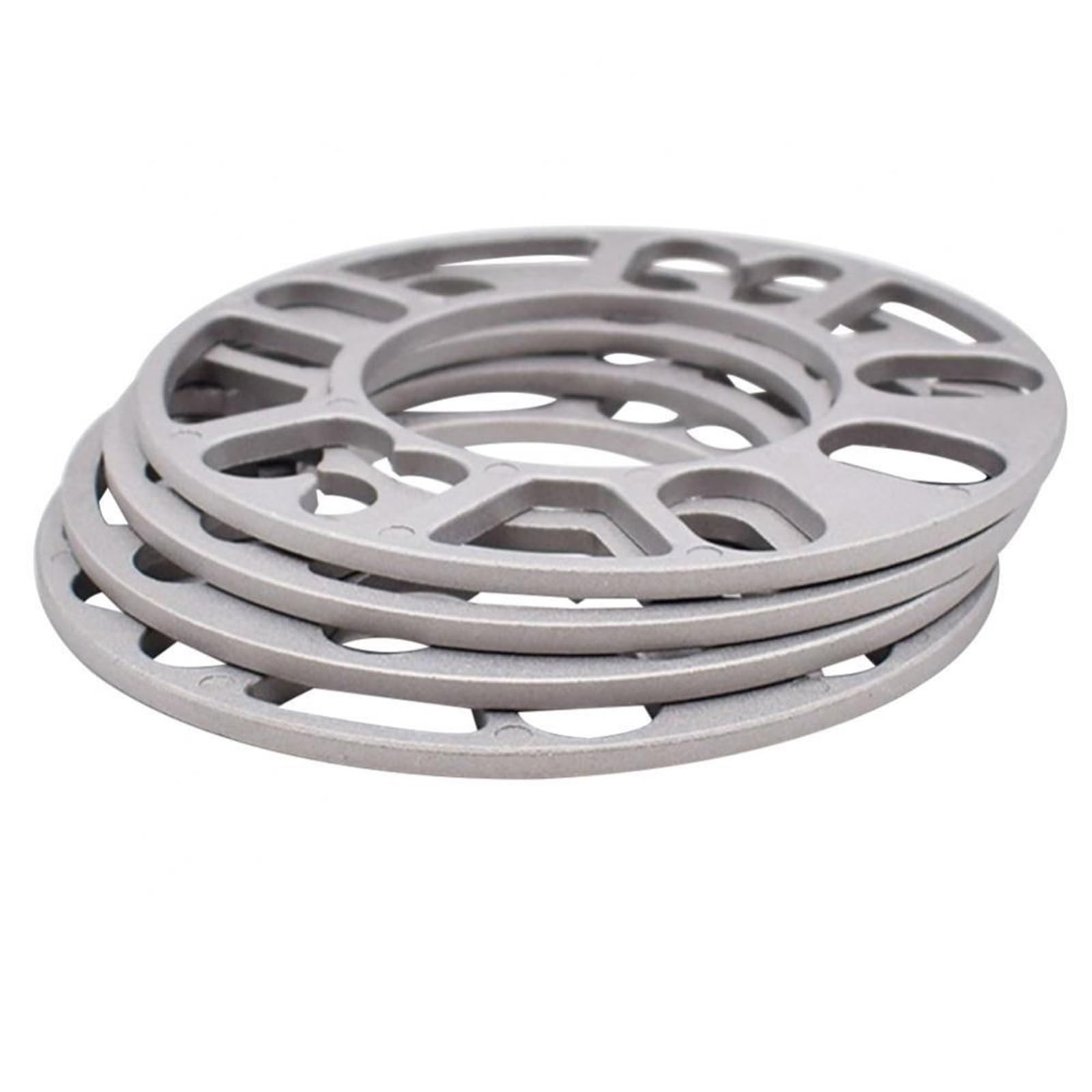 Spurverbreiterungen 3mm 5mm 8mm 10mm Universal Aluminium Legierung Auto Rad Reifen Spacer Distanzscheiben Set Wheel Spacers(8mm) von VETJMUA