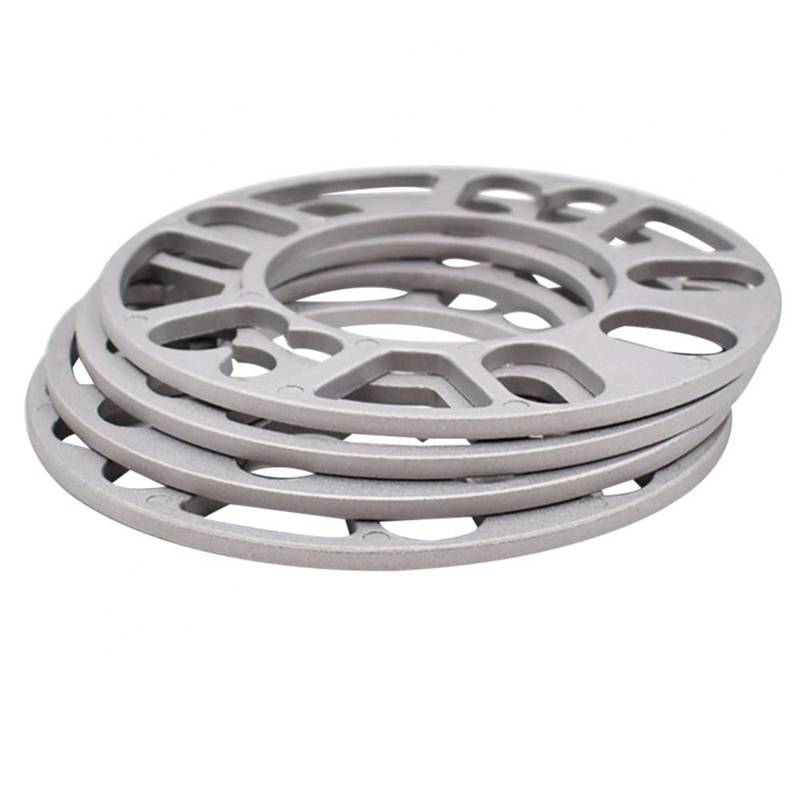 Spurverbreiterungen 3mm 5mm 8mm 10mm Universal Aluminium Legierung Auto Rad Reifen Spacer Distanzscheiben Set Wheel Spacers(8mm) von VETJMUA