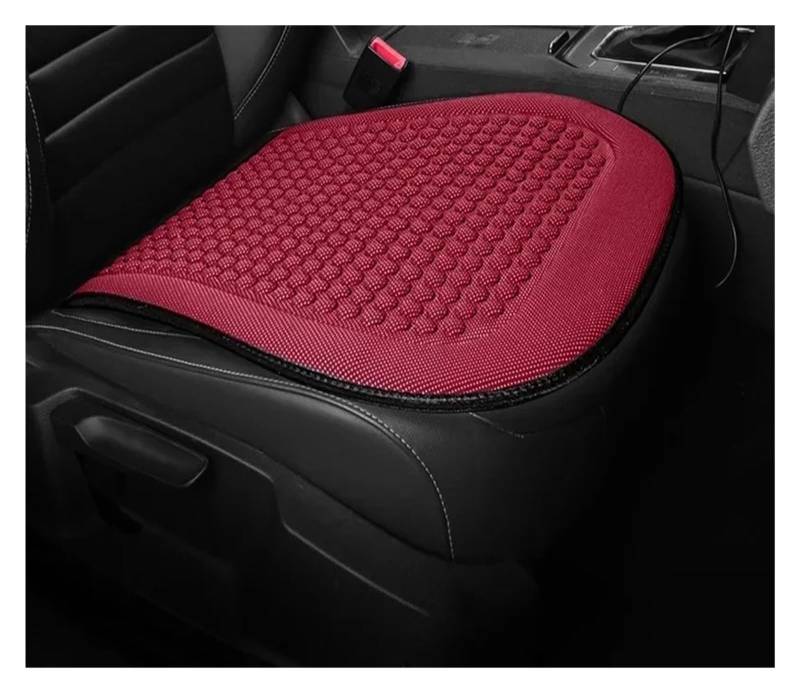 Universal-Autokissen, Sommer-Kühlkissen, Sitzbezug Aus Eisseide, Autokissen, Saisonal, Kühl, Glatt, 1 Stück Autositzbezug(Red B) von VETJMUA
