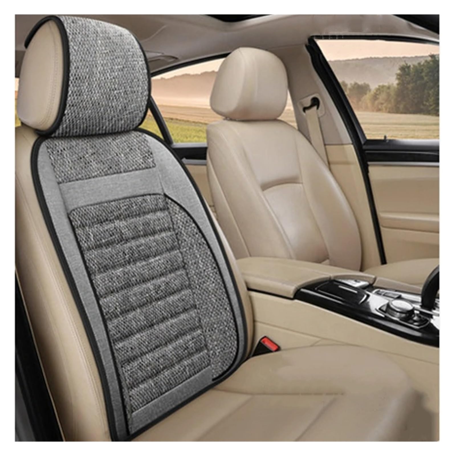 Universal Autositzkissen Autositzschutz Autositzkissen Auto Vorne Autoinnenausstattung Sitzbezug Autositzbezug(A-1*Gray) von VETJMUA