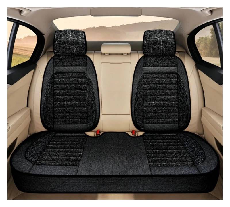 Universal Autositzkissen Autositzschutz Autositzkissen Auto Vorne Autoinnenausstattung Sitzbezug Autositzbezug(A-3*Black) von VETJMUA