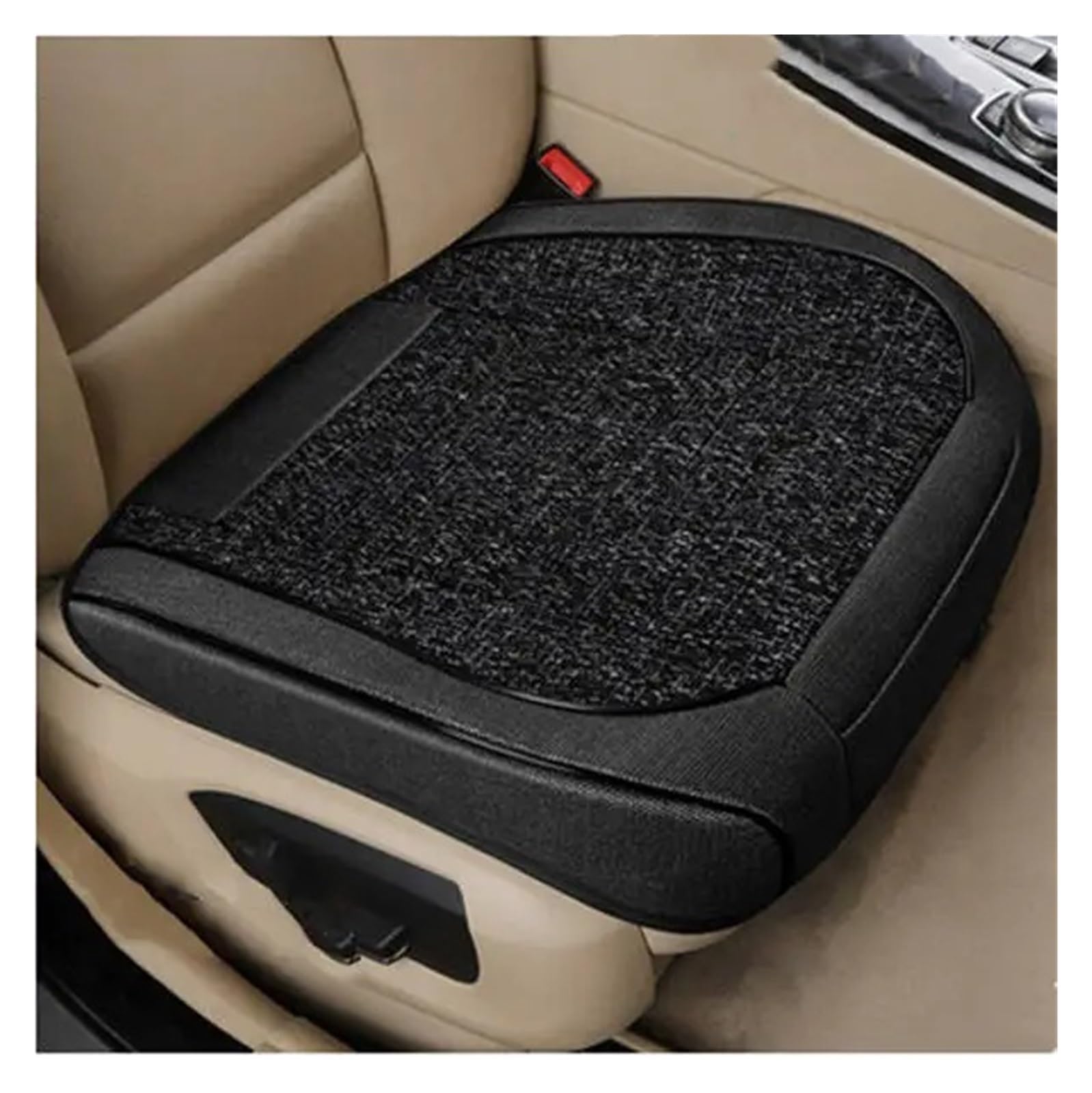 Universal Autositzkissen Autositzschutz Autositzkissen Auto Vorne Autoinnenausstattung Sitzbezug Autositzbezug(D-1*Black) von VETJMUA