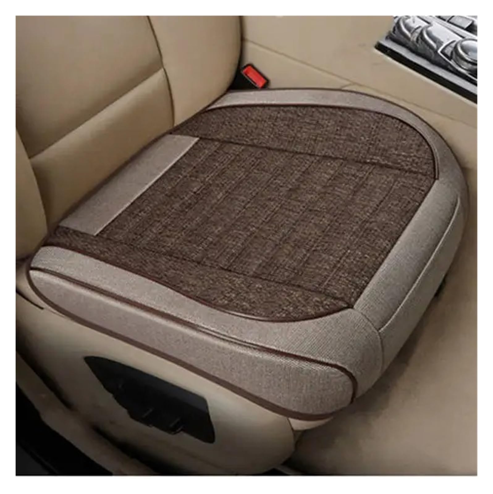 Universal Autositzkissen Autositzschutz Autositzkissen Auto Vorne Autoinnenausstattung Sitzbezug Autositzbezug(D-1*Brown) von VETJMUA