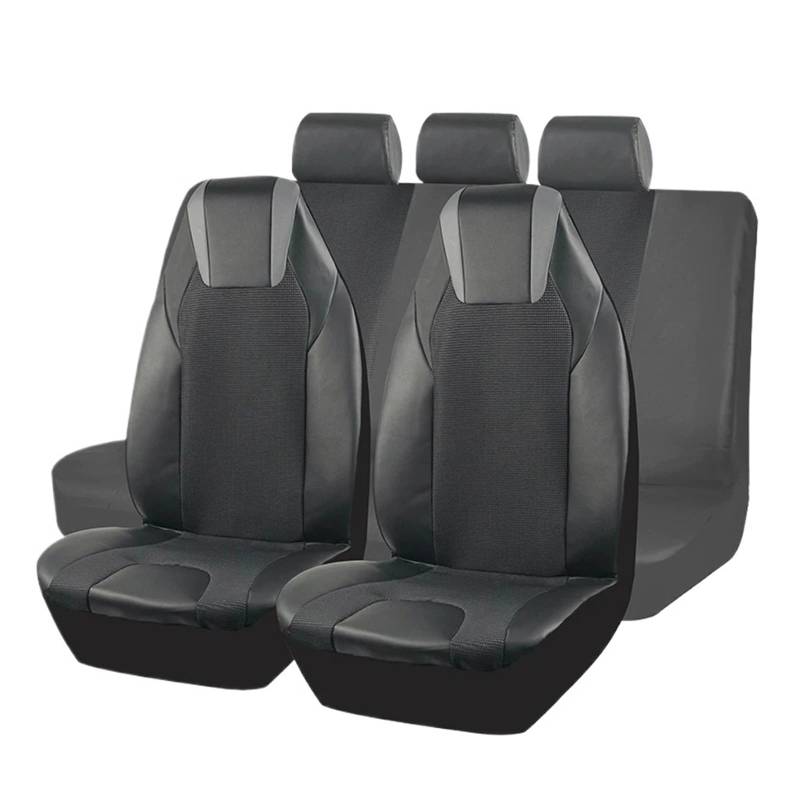 Universalgröße Passend Für Die Meisten Auto-SUVs Mit Gepunkteten Sitzbezügen Aus Jacquard-Stoff Autositzbezüge Mit Hoher Rückenlehne Autositzbezug von VETJMUA
