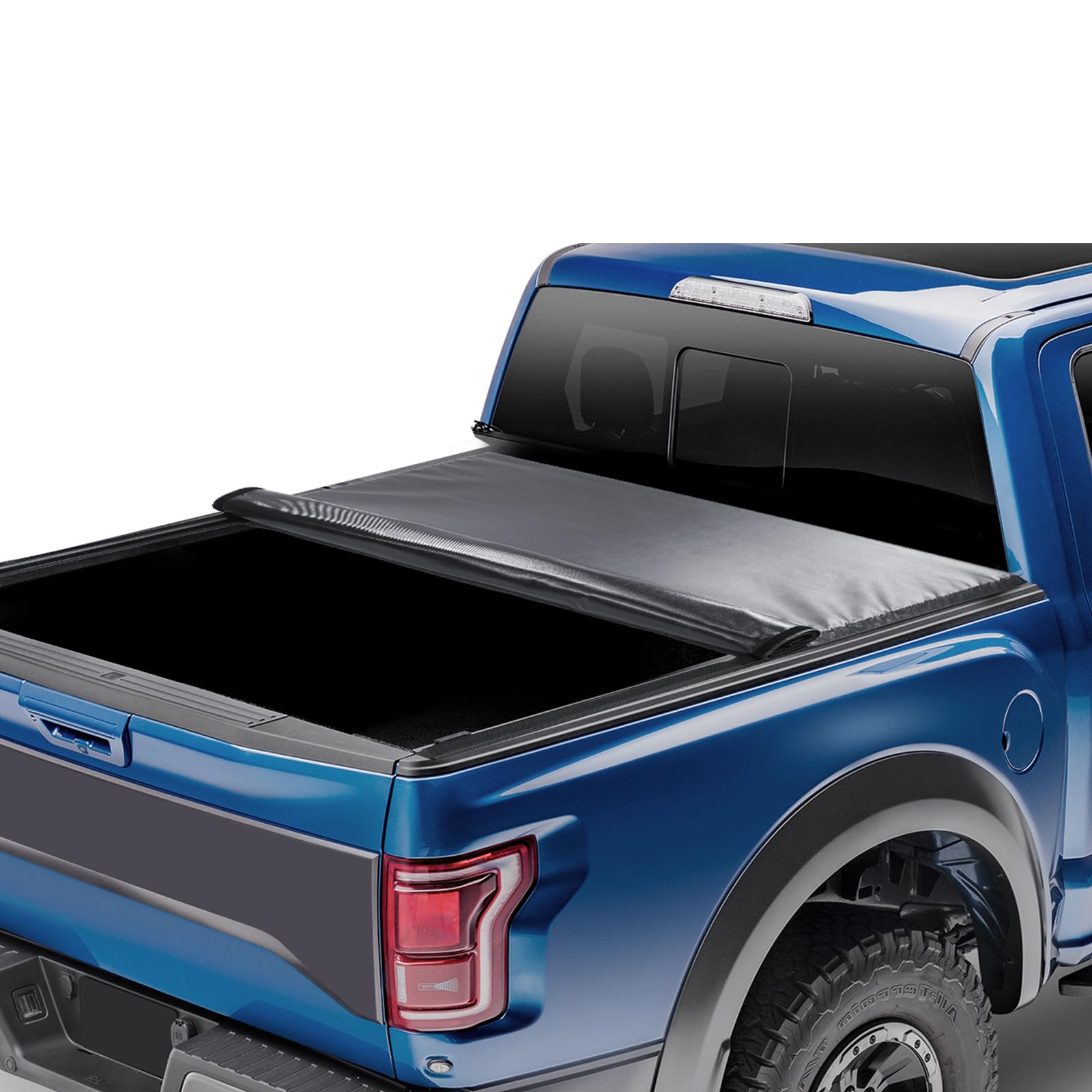 VEVOR Ladeflächenabdeckung, Rollbare Ladeflächenabdeckung, Kompatibel mit Ford F-150 Styleside-Ladefläche 2009-2024, für 16,7 x 16,4 m große Ladefläche, Weiches PVC-Material, 100% Ladeflächenzugang VEVOR Ladeflächenabdeckung, Rollbare Ladeflächenabdeckung, Kompatibel mit Ford F-150 Styleside-Ladefläche 2009-2024, für 16,7 x 16,4 m große Ladefläche, Weiches PVC-Material, 100% Ladeflächenzugang von VEVOR