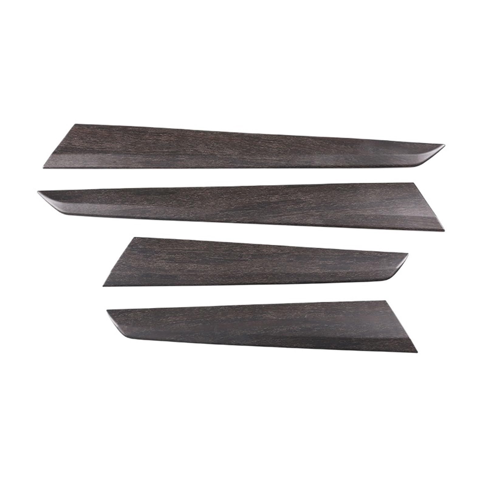 VFEBTSD ABS-Kohlefaser/Silberfarbe, Innentürleistenverkleidung for Autos, Autoinnenausstattung, kompatibel mit Mercedes-Benz C-Klasse W204 2008-2014(Gray) von VFEBTSD