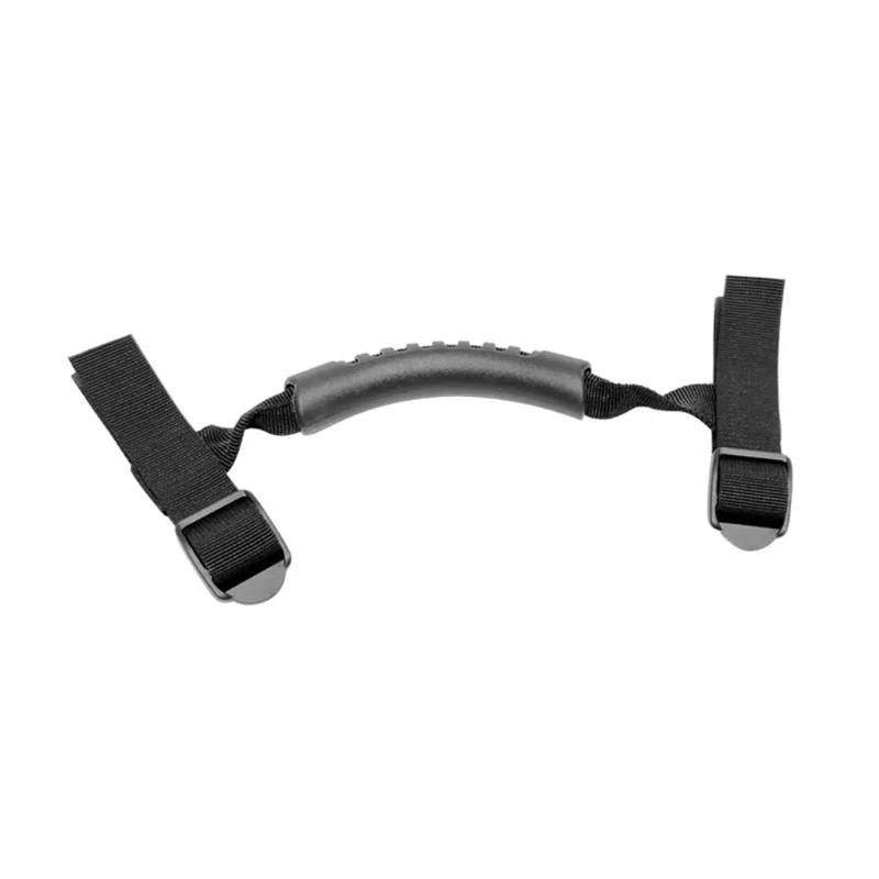 VFEBTSD Auto-Haltegriff, kompatibel mit Jeep Wrangler YJ TJ JK JL JKU 1987–2018, Griffstange, Zuglasche, Auto-Innenraum-Handlauf-Zubehör(Black) von VFEBTSD