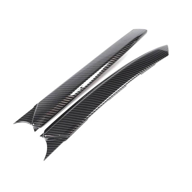 VFEBTSD Kompatibel mit 2-teiliger Auto-Frontstoßstange, Gitter, Mittelgrill, Grill-Formleisten, Abdeckungsverkleidung, kompatibel mit Subaru WRX 2022 2023 2024 2025, Autozubehör(Carbon Fiber) von VFEBTSD