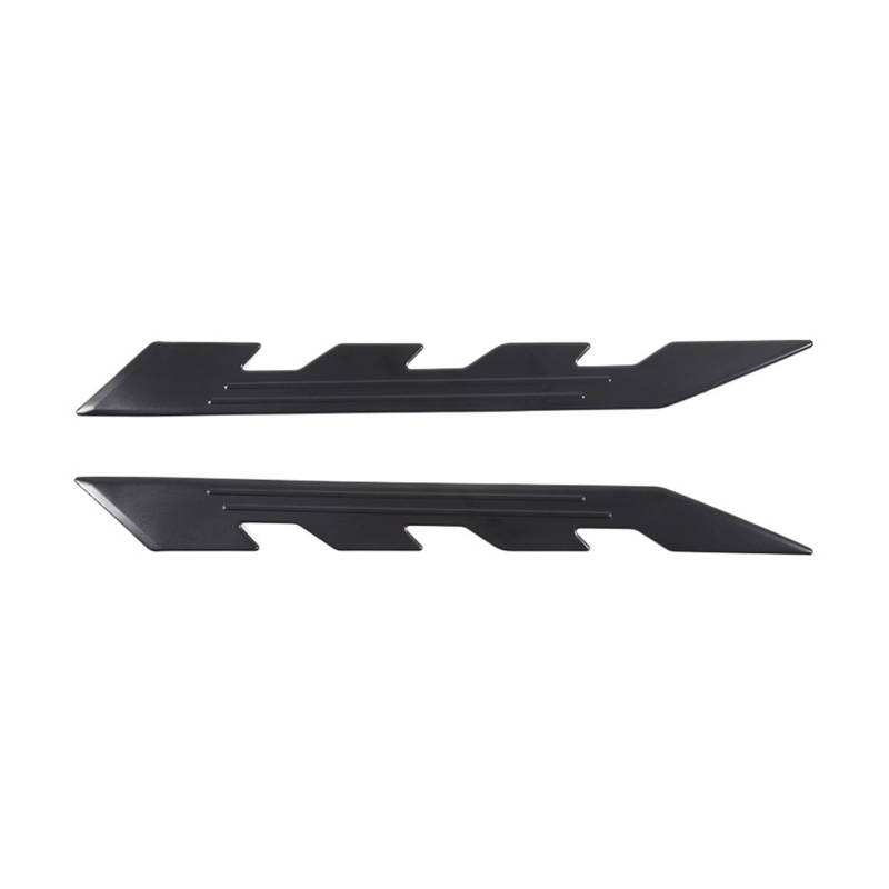 VFEBTSD Kompatibel mit Corvette C8 Z51 Z06 2020-2023 Motorhaube aus Aluminiumlegierung, beidseitige Logo-Dekorationsaufkleber, Autozubehör(Black) von VFEBTSD
