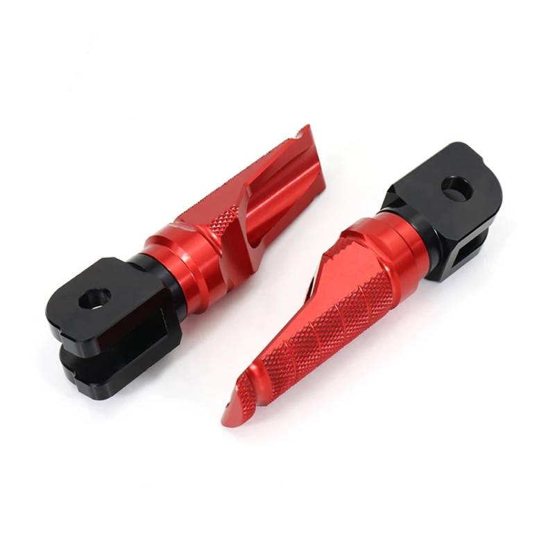 VFEBTSD Motorrad Vorne Fußrasten Fußrasten Kompatibel Mit Suzuki GSR600 GSXR600 GSXR 750 GSXR1000 GSXS125 GSX-S1000 SV650 Katana DL650 Vstrom(RED) von VFEBTSD