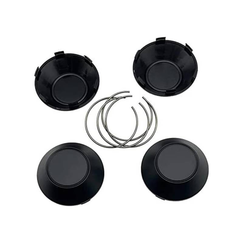 4Pcs Auto Schwarz Radkappen Radkappen for Polaris RZR XP 1523153-655 1523153-744 von VFENSE